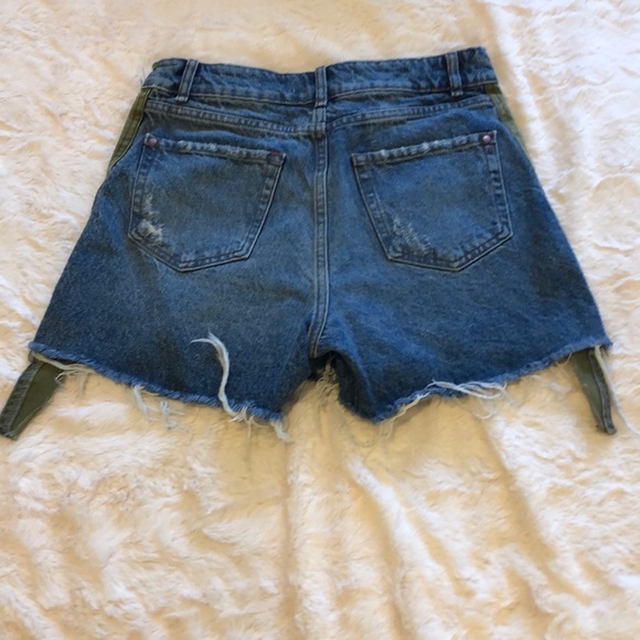 Zara Denim Skort - Picture 3 of 5